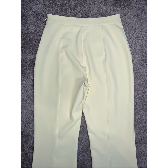 Women’s GUESS Yellow Flare Pants Work Slacks 8 - Picture 3 of 8
